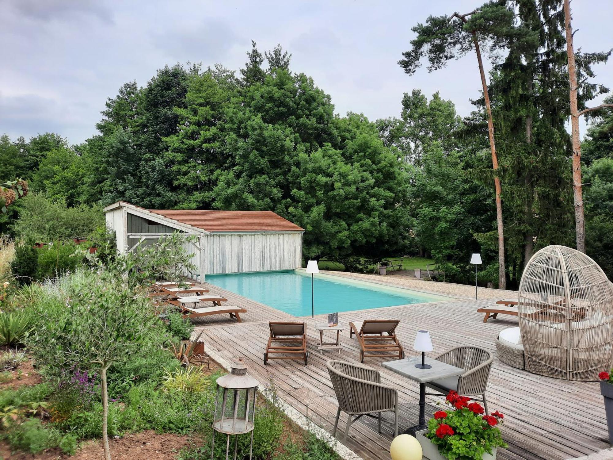Hotel Charme Au Fil De L'Eau Vendieres Zewnętrze zdjęcie