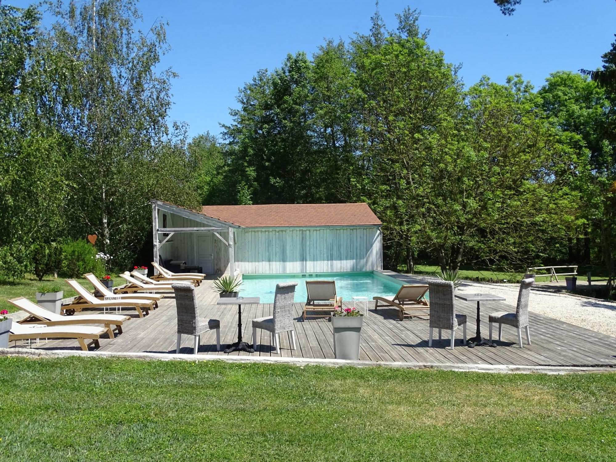 Hotel Charme Au Fil De L'Eau Vendieres Zewnętrze zdjęcie